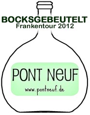 Bocksgebeutelt: Frankentour 2012