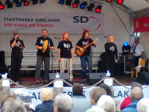Brasy auf dem Schanty-Chor-Festival Dinslaken 2012